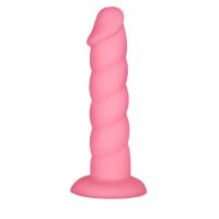 Gerippter Dildo Aus Silikon