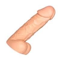 20 cm Naturdildo mit sinnlicher Aderung