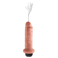 King Cock Dildo „6 Squirting Cock 20 Cm