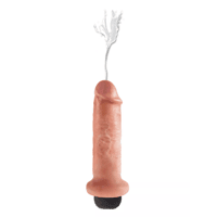 King Cock Spritzender Dildo 19 Cm